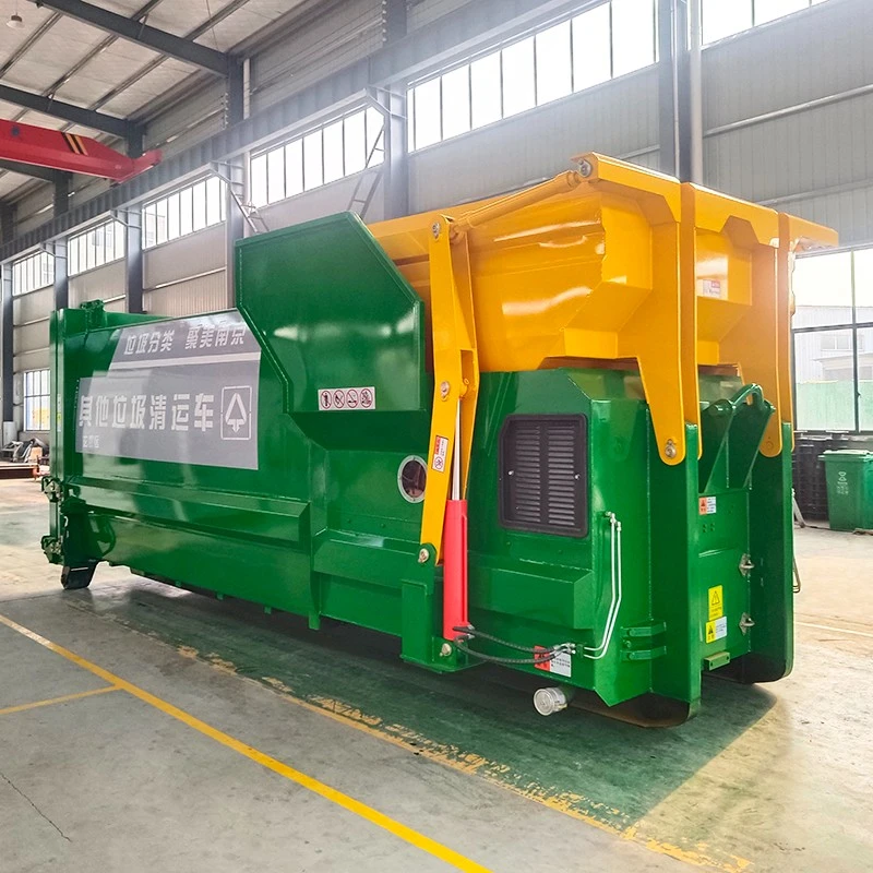 15m³ Mobile Garbage Compressor factory