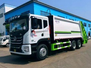22m³ Large Capacity Garbage Compactor Truck price