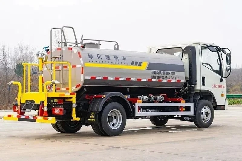 Foton 5 M³ Water Tanker Truck factory