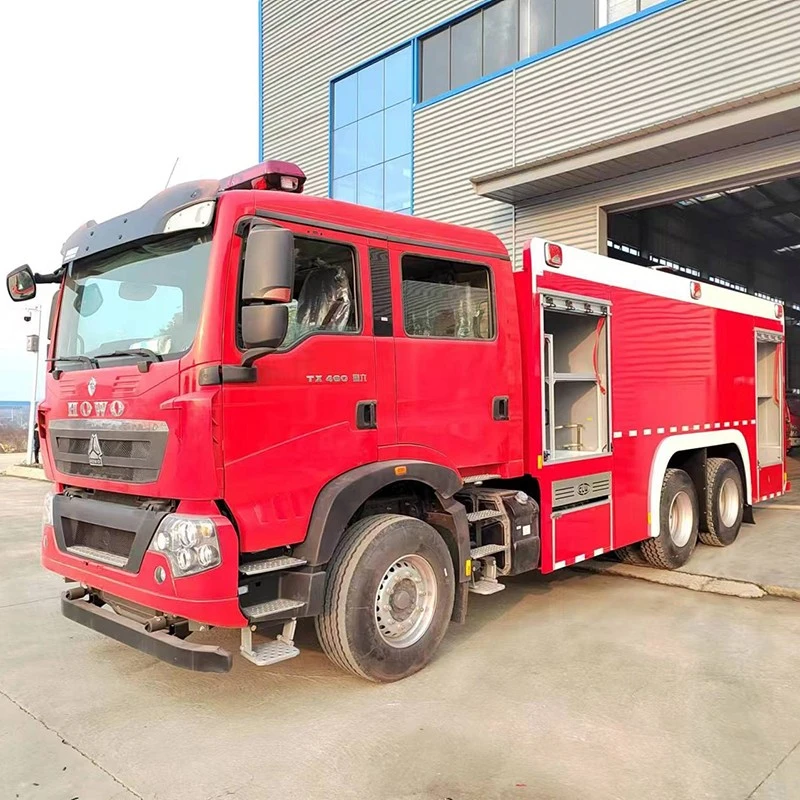 HOWO 16 Ton Foam Fire Truck factory