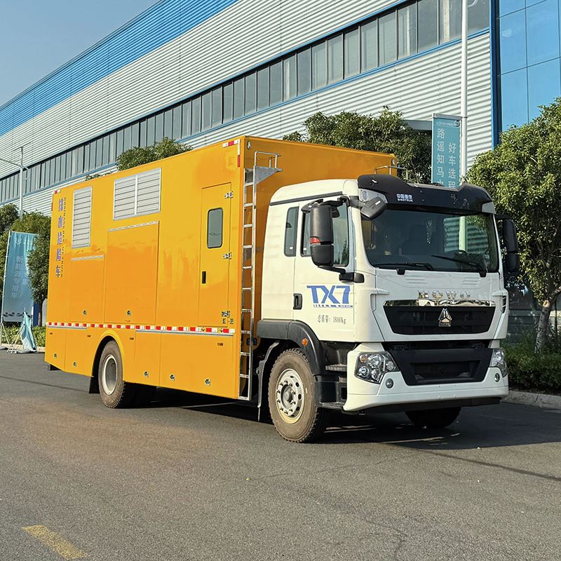 HOWO 4000m³ H Flood Pump Truck