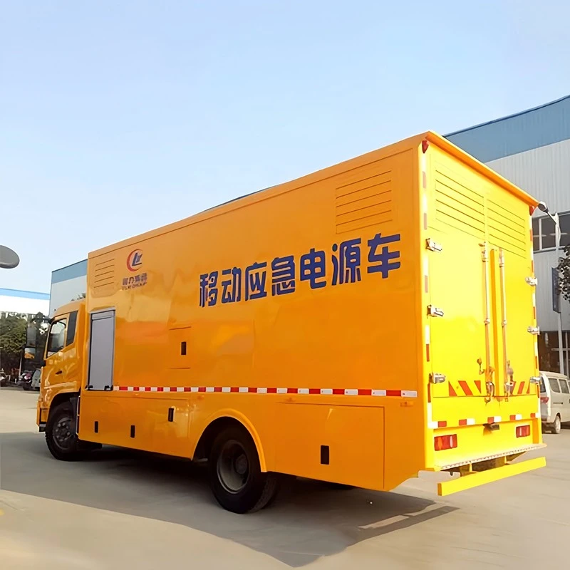 ISUZU 100KW 200KW Mobile Generator Truck factory