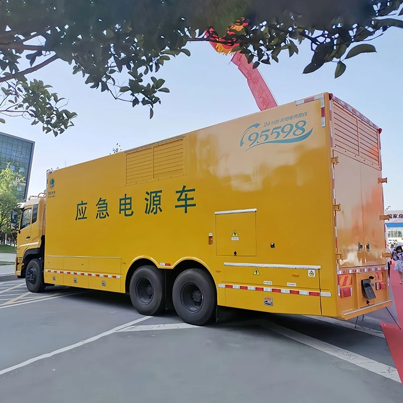 ISUZU 100KW 200KW Mobile Generator Truck suppliers
