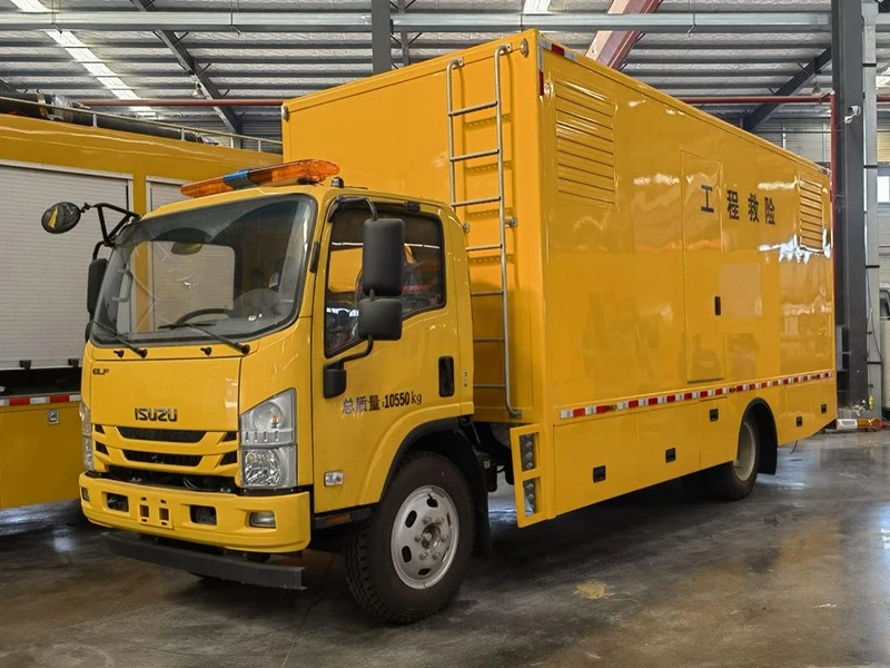 ISUZU 100KW 200KW Mobile Generator Truck high quality