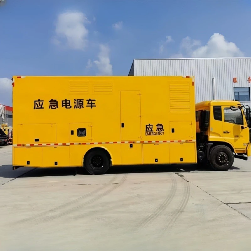 ISUZU 100KW 200KW Mobile Generator Truck best