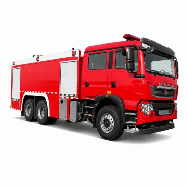 HOWO 12 Ton Water Tank Fire Truck