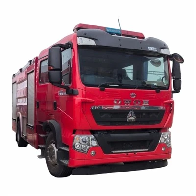 What is the water - carrying capacity of a medium - sized water tank fire truck?