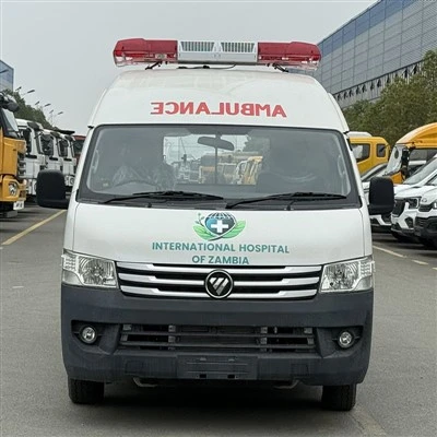 Foton G9 Gasoline ICU Ambulance Van