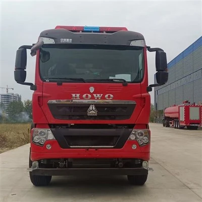 HOWO 25 Ton Water Tank Fire Truck