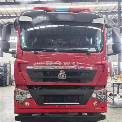 HOWO 8 Ton Electric Fire Tanker