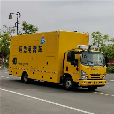 ISUZU 100KW 200KW Mobile Generator Truck